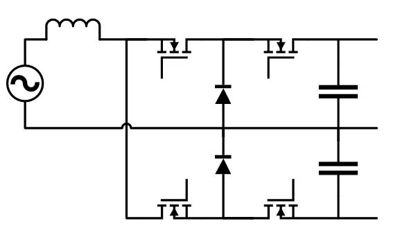 Single-phase NPC PFC