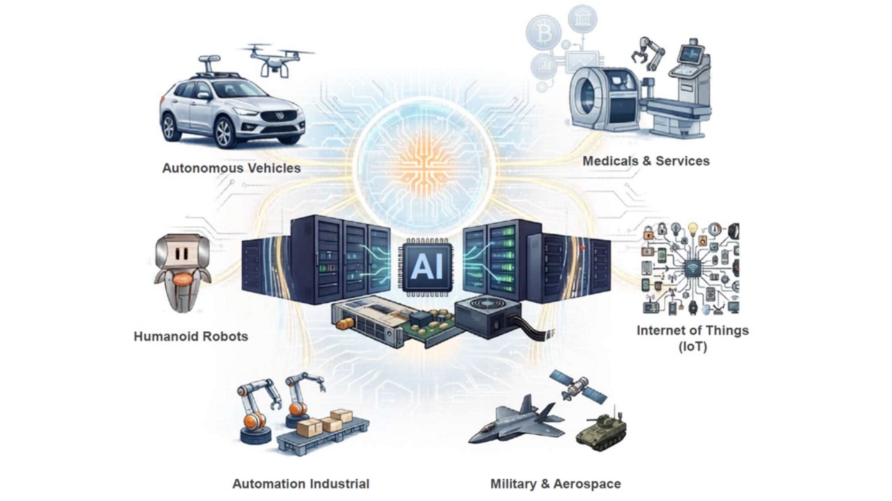 Illustration of an Advanced Driver Assistance System (ADAS) around a top-view car. 