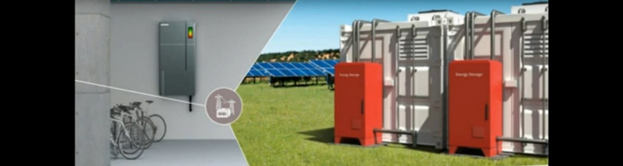Energy Storage Systems units, bicycles in corner YouTube thumbnail