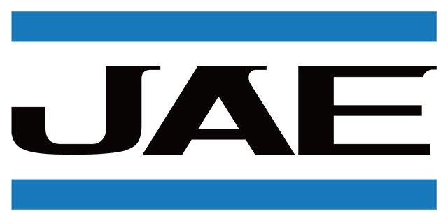 The image features bold black letters spelling JAE in the center. 