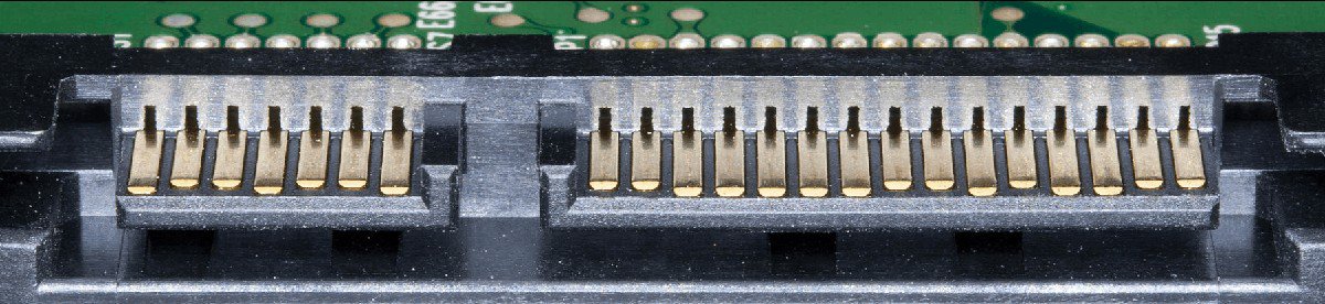 Image of a SATA connector