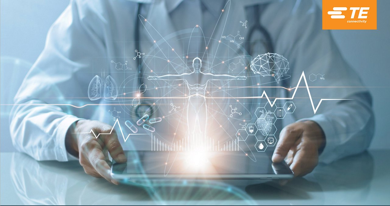 A TE Connectivity PDF guide about smart health IoT solutions