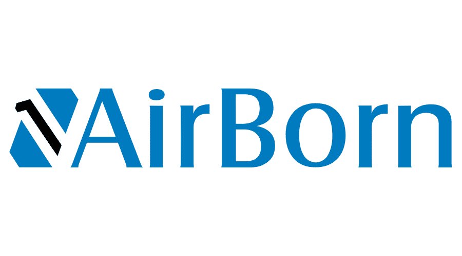 Airborn logo in color with transparent background