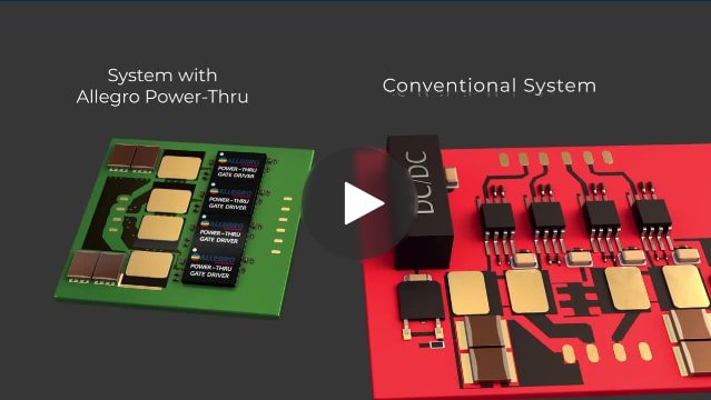 The image displays a side-by-side comparison of two electronic circuit boards.