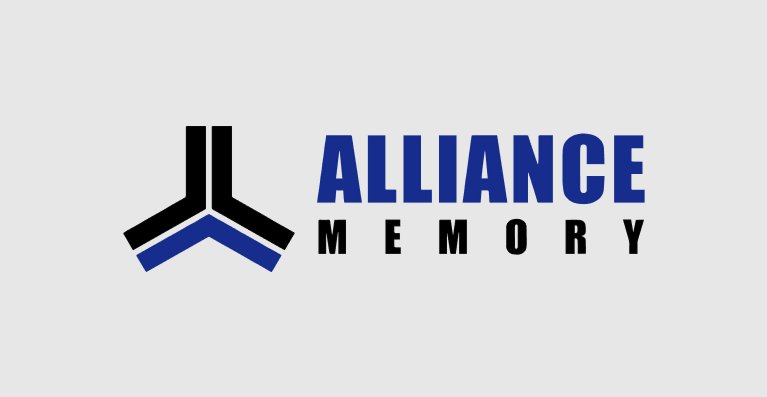 Alliance Memory logo in color with transparent background