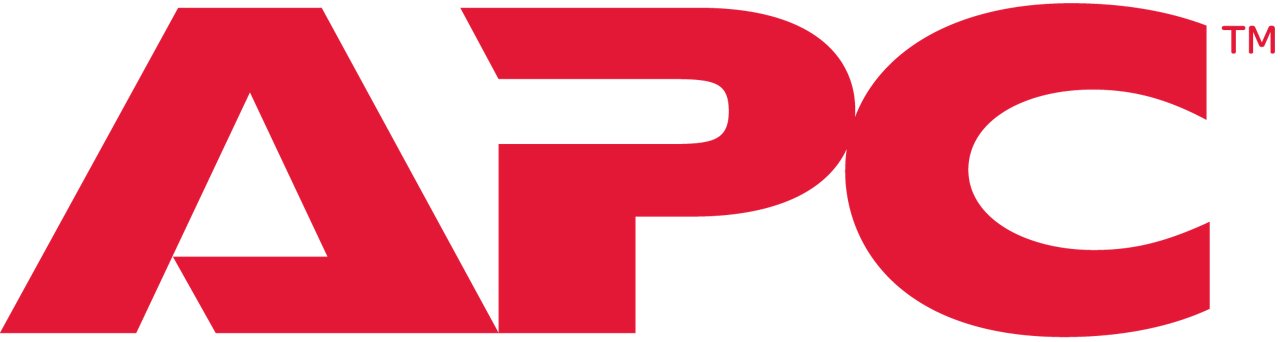 American Power Conversion logo in color with transparent background