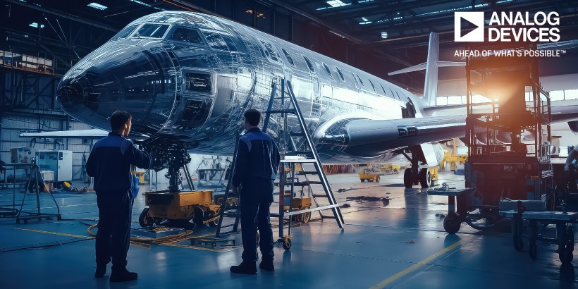 Engineers checking the structure of the plane