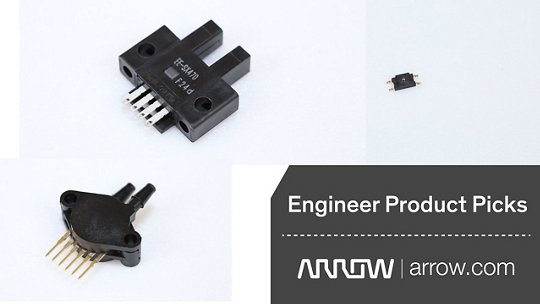 Composants de capteur électronique avec la marque Arrow.