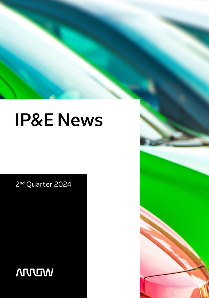 A newsletter cover featuring the title 'IP&E News' and the text '2nd Quarter 2024' prominently displayed. 