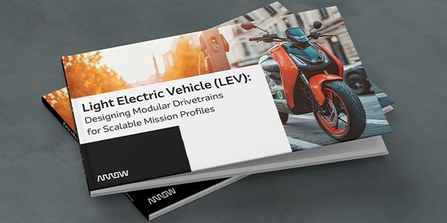모듈식 파워트레인을 특징으로 하여 확장 가능한 임무 프로파일에 적합한 경전기차(LEV)를 소개하는 브로셔.