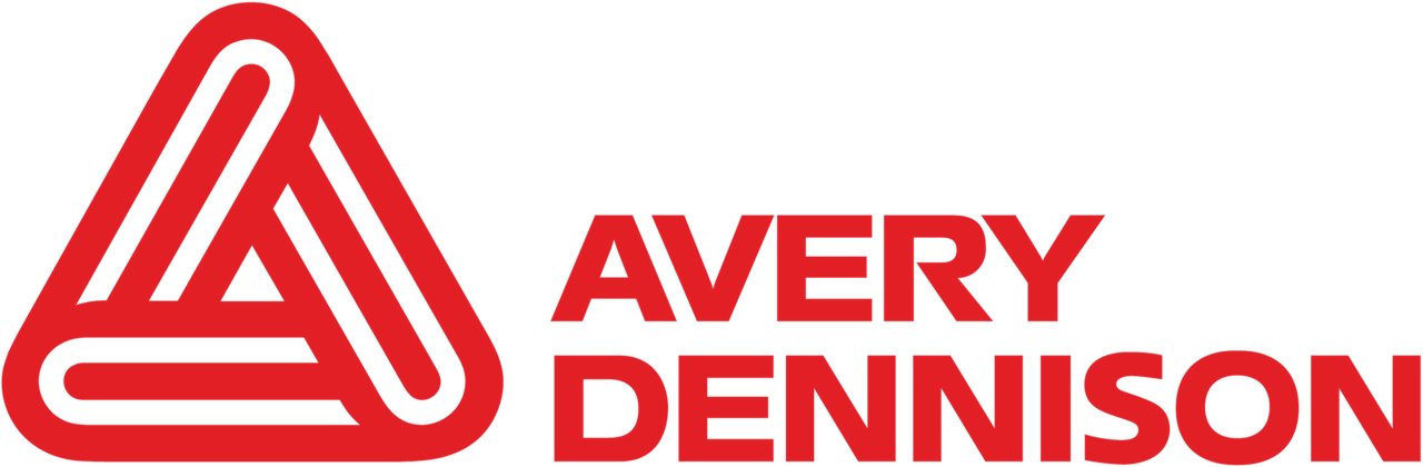 Avery Dennison logo in color with transparent background