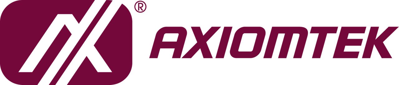 Axiomtek Co Ltd logo in color with transparent background