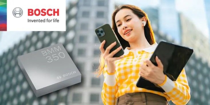 Photo of a woman checking something on her phone and BMM350 header image 820x410