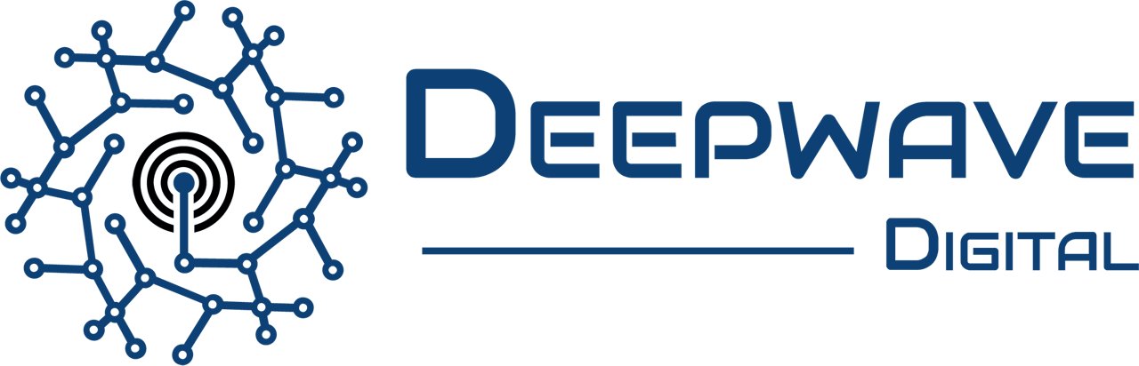 Deepwave Digital logo in color with transparent background
