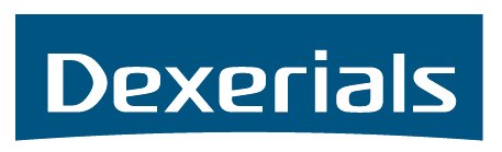Dexerials logo in color with transparent background