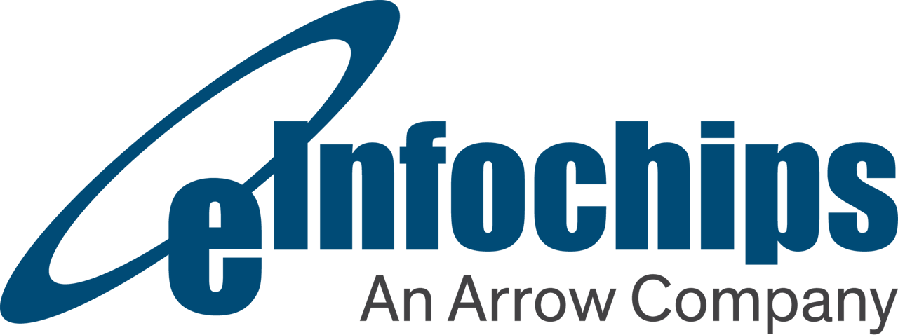 eInfochips logo in color with transparent background