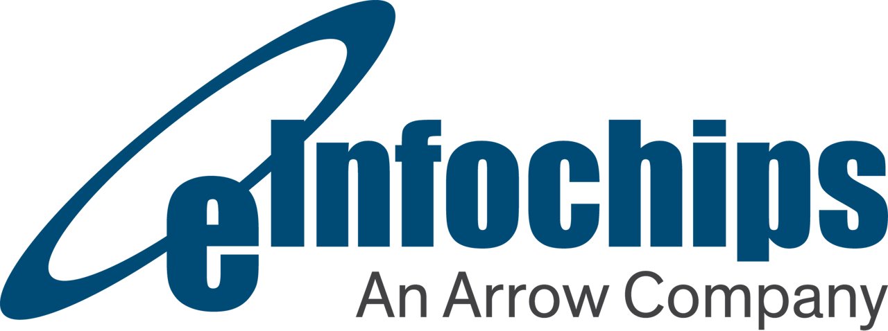 eInfochips logo in color with transparent background