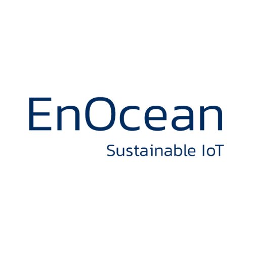 EnOcean logo in color with transparent background