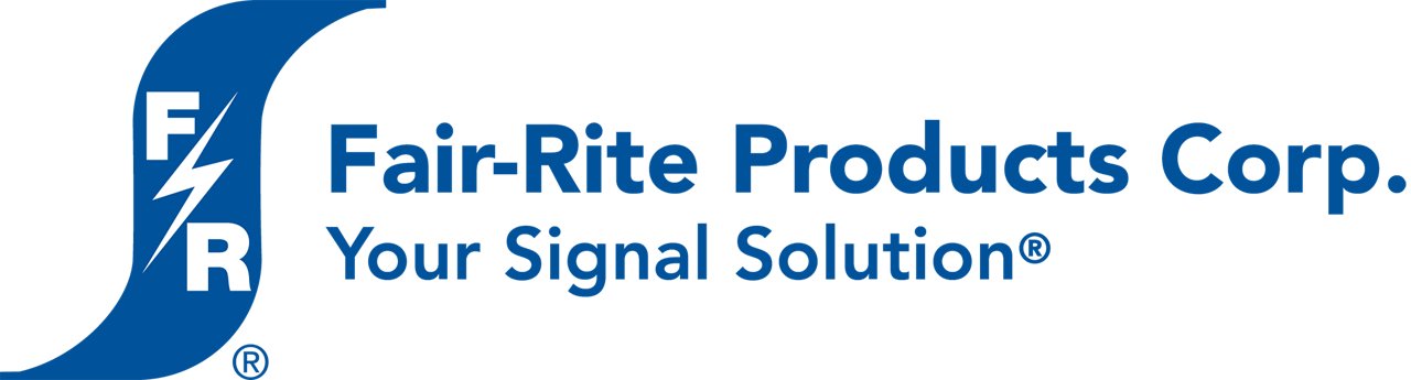 Fair-Rite Products Corp logo in color with transparent background