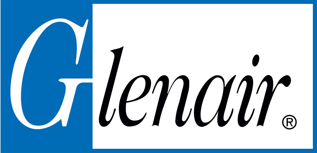 Glenair logo in color with transparent background