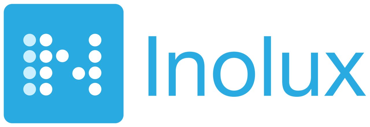 Inolux Corporation logo in color with transparent background