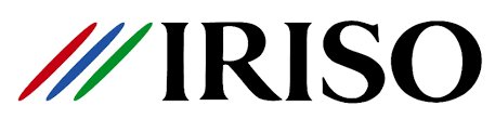The image features the word IRISO in bold black capital letters.
