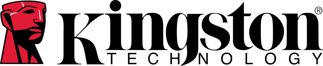 Kingston Technology logo in color with transparent background
