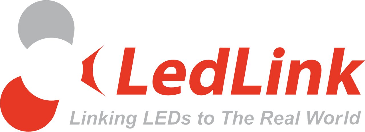 Ledlink Optics Inc logo in color with transparent background