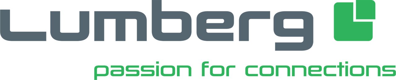 Lumberg Holding GmbH logo in color with transparent background