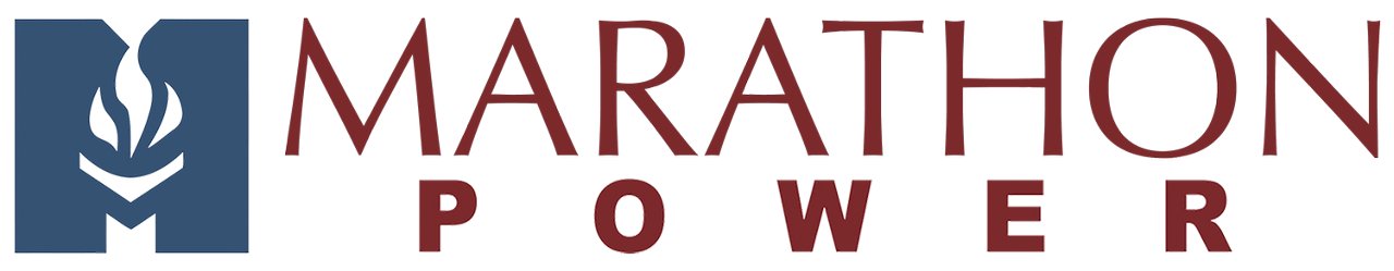 Marathon Power logo in color with transparent background