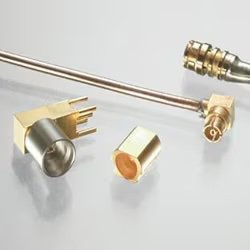 A variety of micro-miniature RF connectors