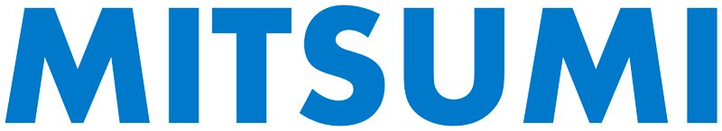 The image features the word "MITSUMI" in bold blue capital letters. 