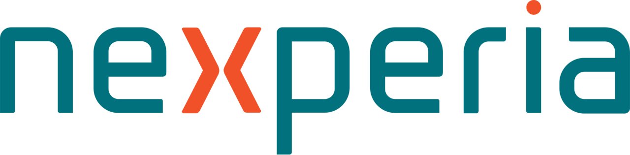 Nexperia logo in color with transparent background