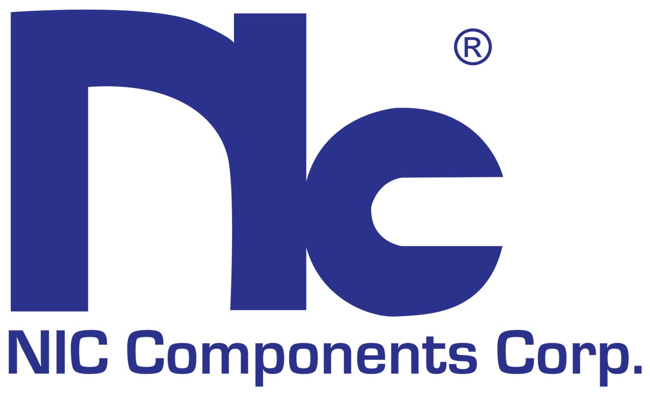 NIC Components logo in color with transparent background