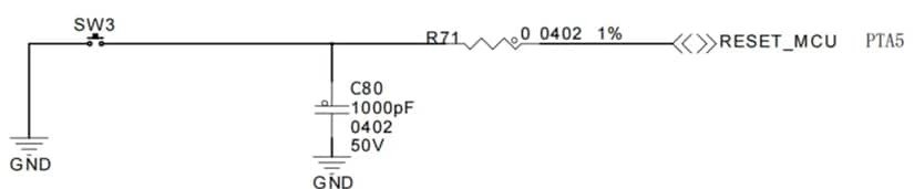 A detailed schematic diagram showcasing an electronic circuit. The image includes labeled components such as SW3, R71, and C80, with specifications like 1000pF and 50V clearly visible.
