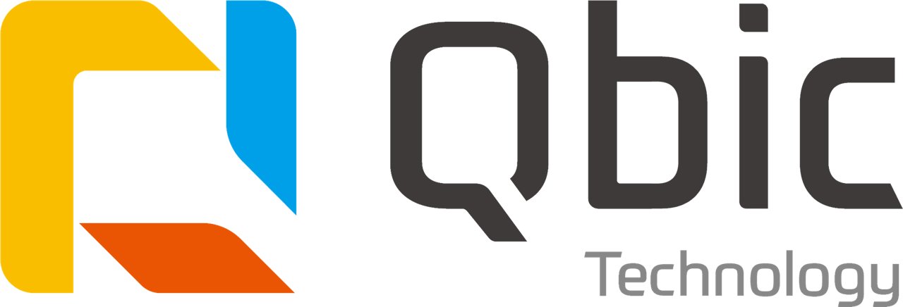 Qbic Technology Co., Ltd logo in color with transparent background