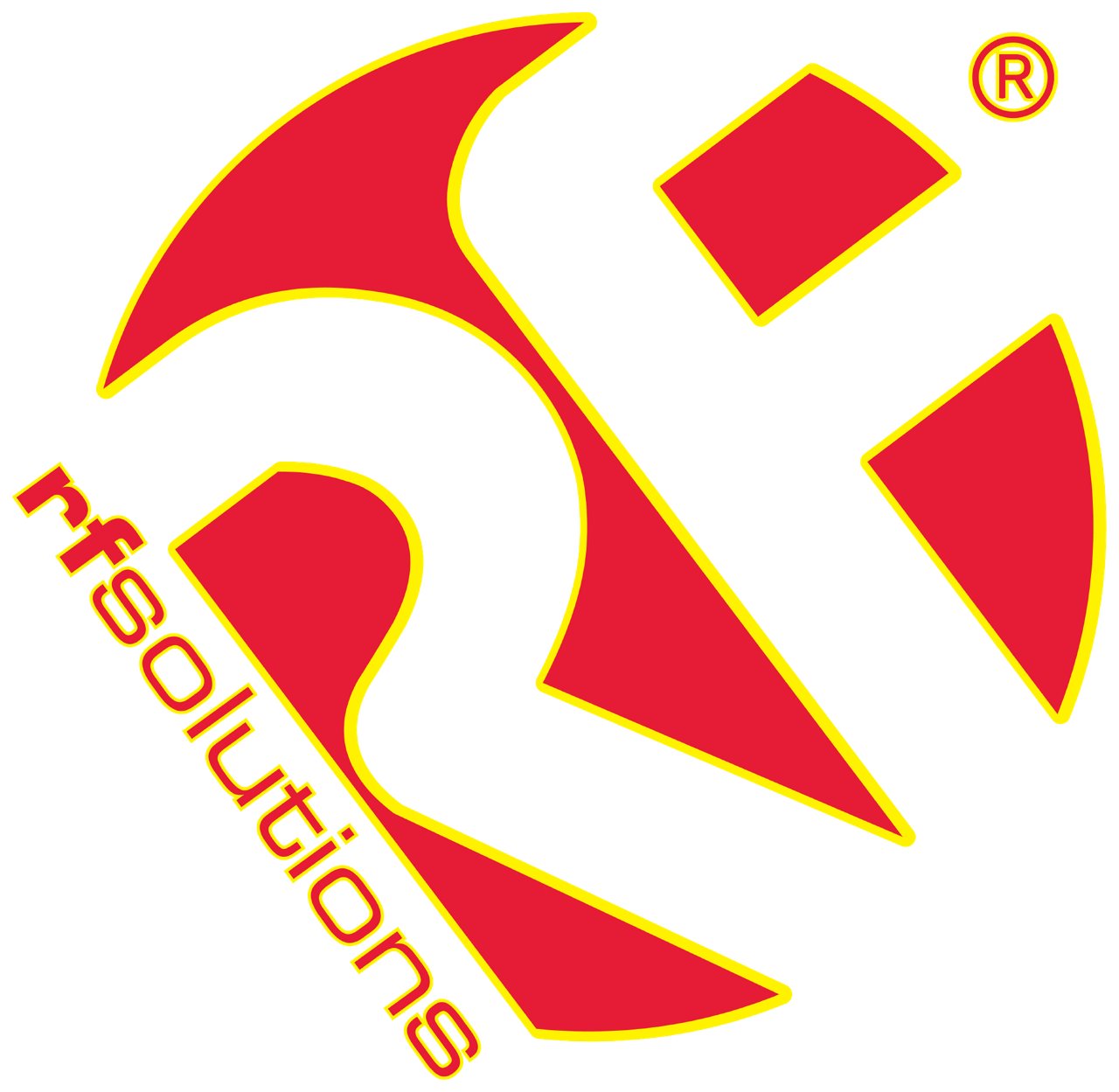 RF Solutions logo in color with transparent background