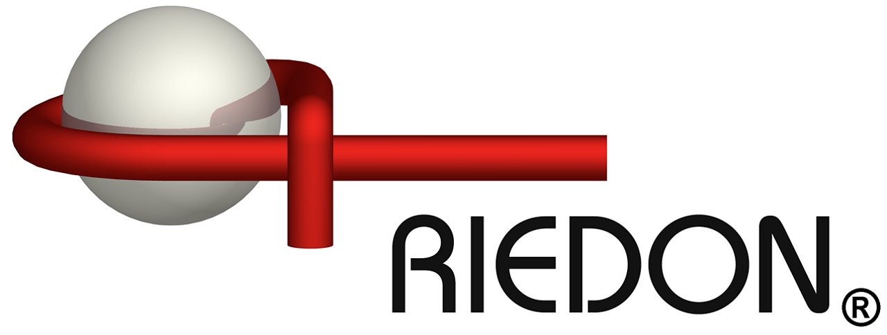 Riedon logo in color with transparent background