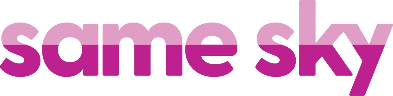 Same Sky logo in color with transparent background