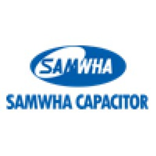 Samwha Capacitor Group logo in color with transparent background