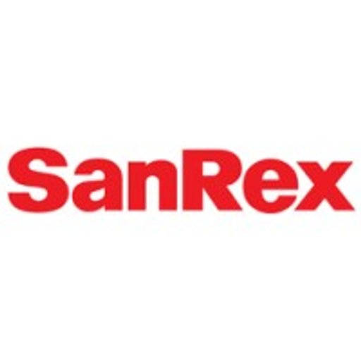 Sanrex logo in color with transparent background