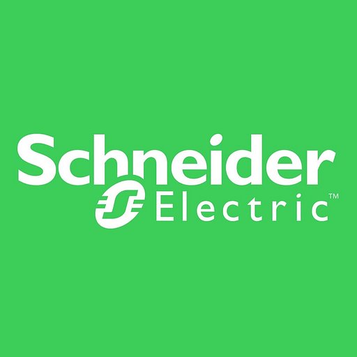 Schneider Electric logo in color with transparent background