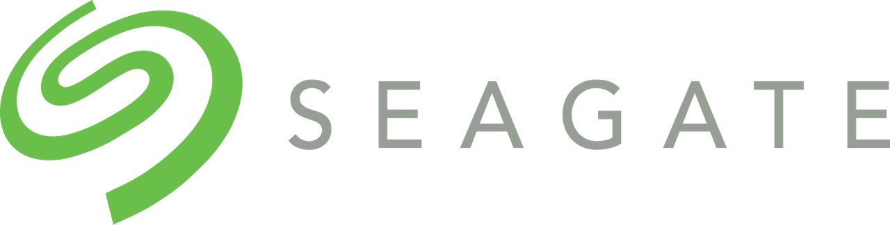 Seagate Technology logo in color with transparent background