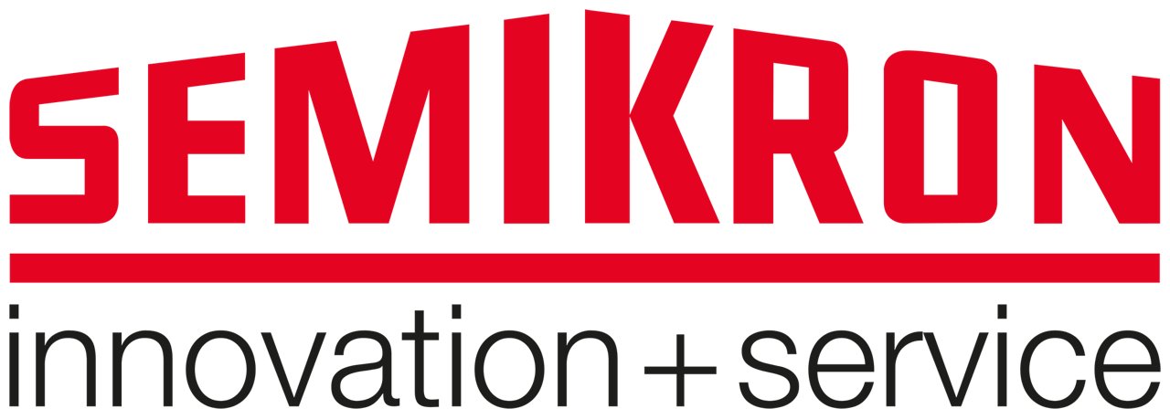 Semikron logo in color with transparent background