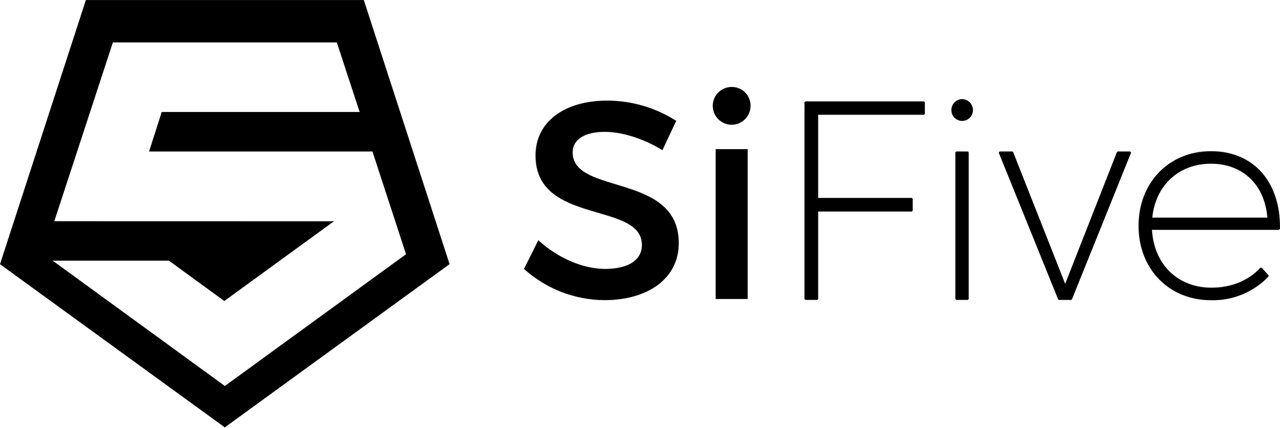 SiFive, Inc. logo in black with transparent background