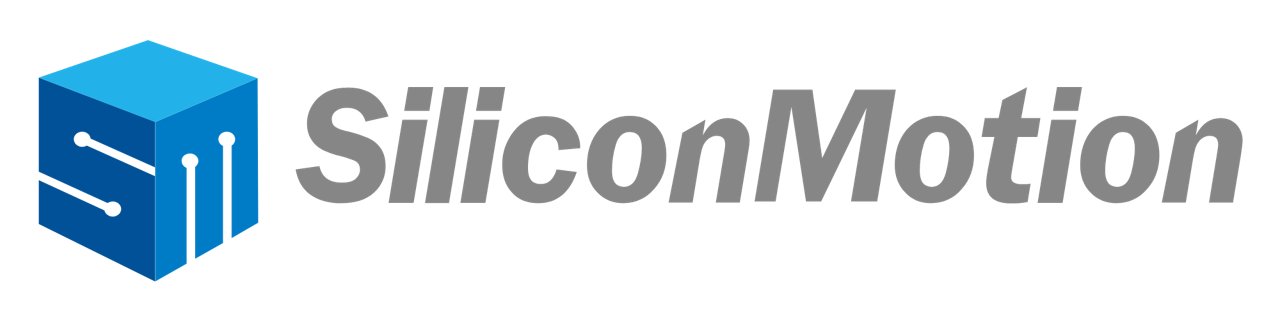 Silicon Motion Technology logo in color with transparent background