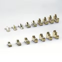 A range of golden spring fingers contacts