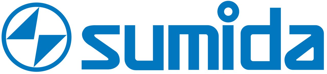 SUMIDA CORPORATION logo in color with transparent background