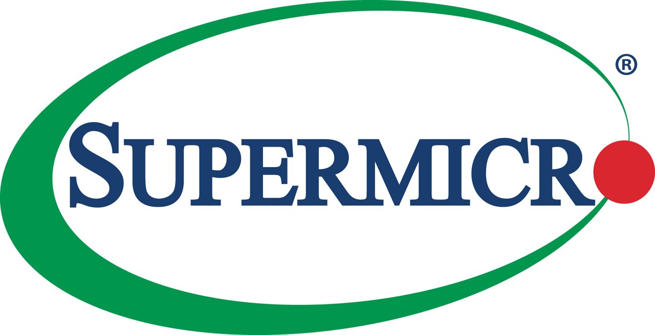 Super micro Computer, Inc logo in color with transparent background
