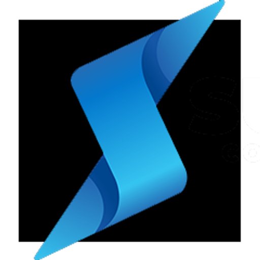Surge Components logo in color with transparent background